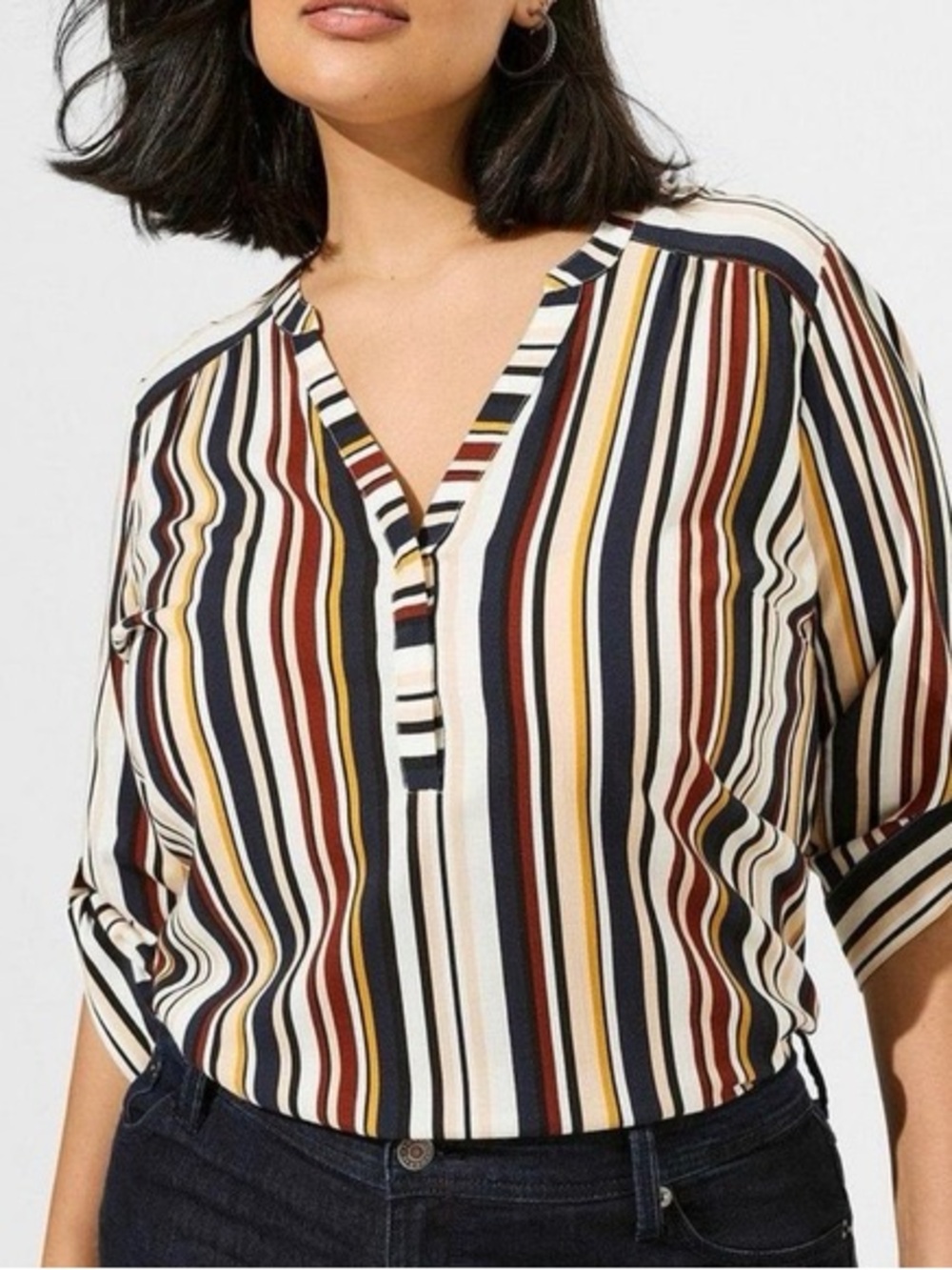 Torrid Womens Multicolor Harper Top Size 2